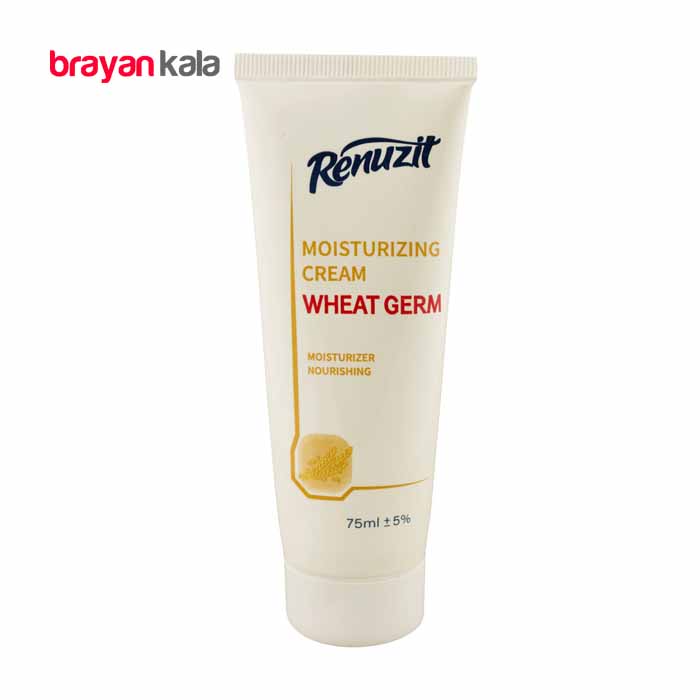 عکس اصلی کرم مرطوب کننده 75 میلی لیتری رینوزیت مدل جوانه گندم WHEAT GERM